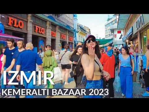 Izmir, Türkei | Konak-Platz | Stadtrundgang 4K