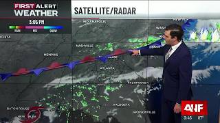 First Alert Forecast: Unsettled pattern brings rain chances