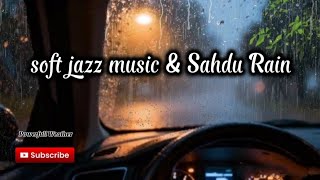 Soft Jazz Music & Shadow Rain | Smooth Melodies for Relaxation and Peaceful Moments screenshot 5