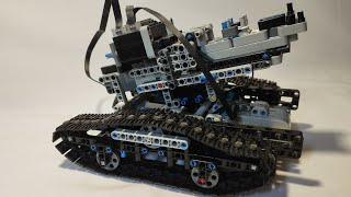 building an Lego technic TANK that can actualy shoot