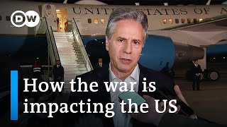 Blinken on diplomacy tour amid fears of escalation in Middle East conflict | DW News