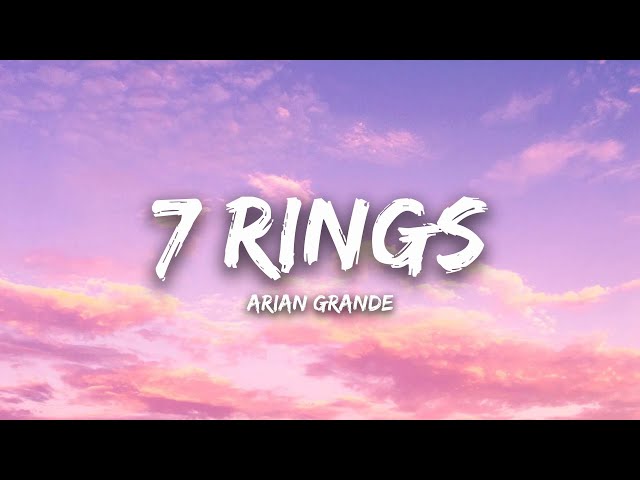 7 Rings | Ariana Grande Wiki | Fandom