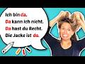 Verwendung des Wortes 'da' im Deutschen