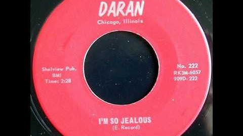Thumbnail of The Hi-Lites "I'm So Jealous" 1964 Daran 222