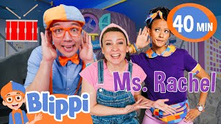 Blippi & Ms Rachel's Musical Party! |  Bedtime, Wind Down, and Sleep with Moonbug Kids