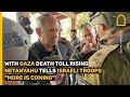 WITH GAZA DEATH TOLL RISING, NETANYAHU TELLS ISRAELI TROOPS &quot;MORE IS COMING&quot;