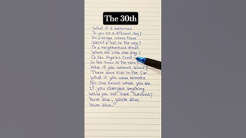 The 30th Lyrics Song By Billie eilish #the30th #billieeilish #song #viral #shortfeed #music #ytshort