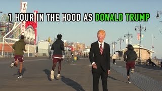 1 Hour Walking In The Hood As President Trump Gone Wrong