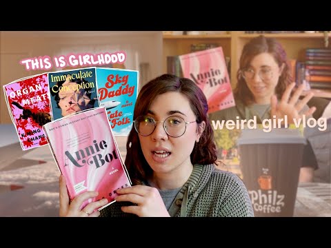 weird girl fiction reading vlog pt. 2 ❤️🔥✨god forbid a girl has a hobby!