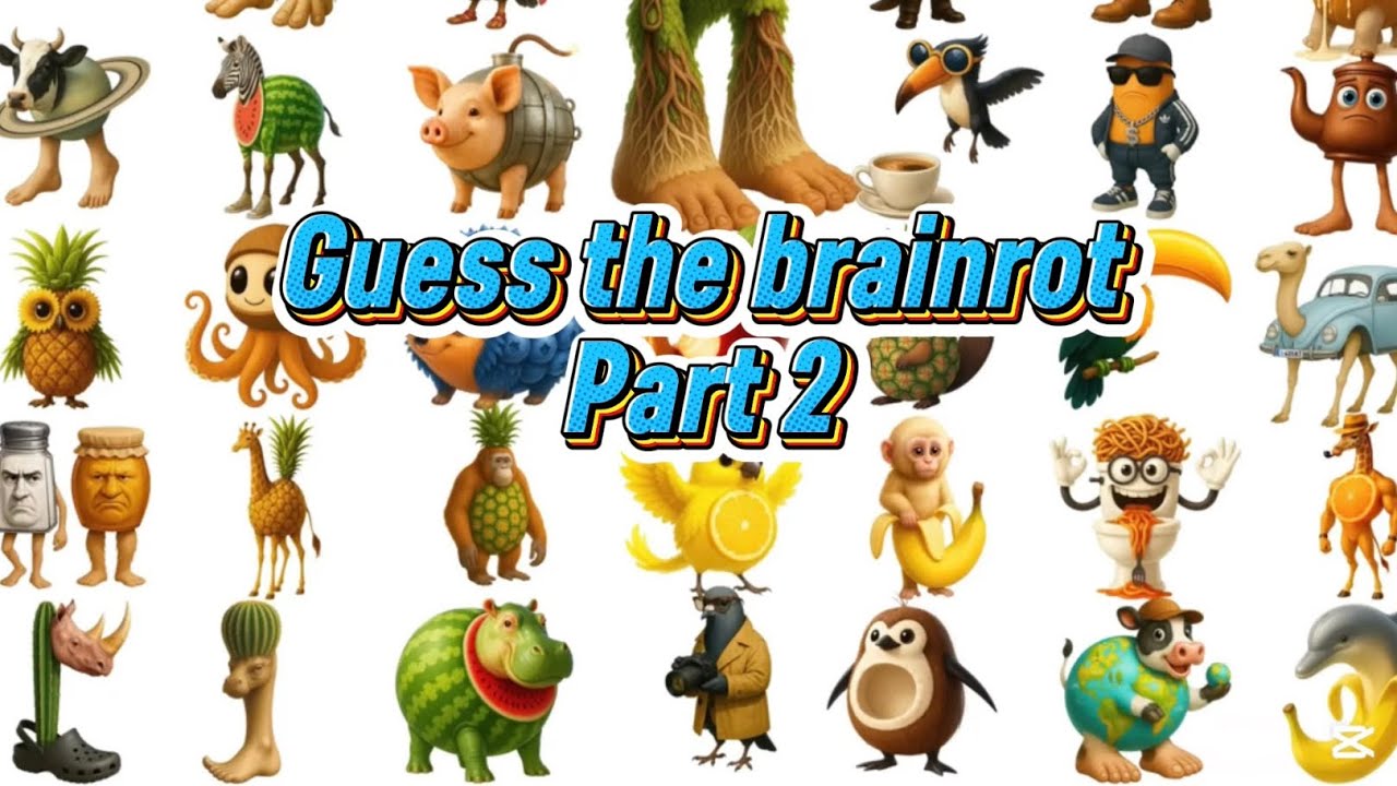 Guess the brainrot by emojis-part 2! #brainrot #italianbrainrot #gaming #roblox #fortnite 