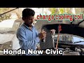 honda civic ac cooling coil change| 2016 2022 honda civic ac evaporator replacement|ms autos