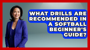 What Drills Are Recommended in a Softball Beginner
