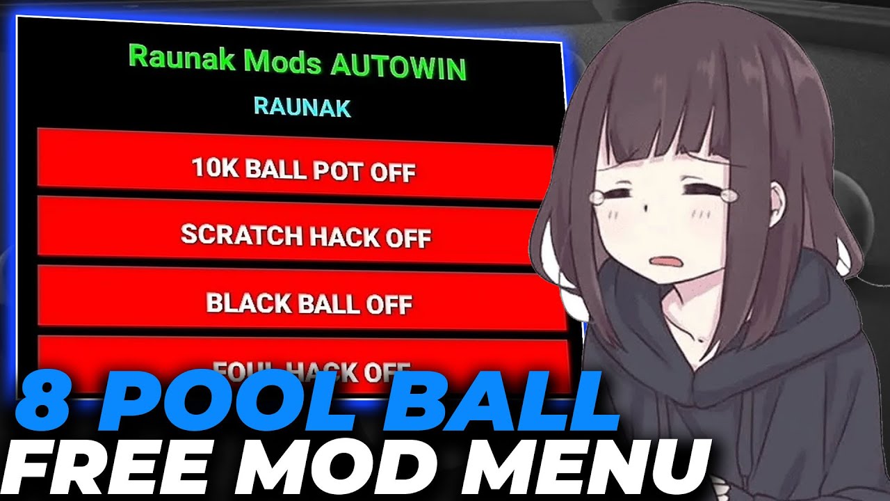 8 Ball Pool Mod Menu 2025 – Unlimited Coins Hack, Aim Assist, ESP Cue Line & Secure Undetected Build