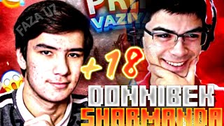 The Donni// Donni Sharmanda //The Donni Abozza Bekxan Amaki//Sokingan Nozik Videolar//Uz Youtube