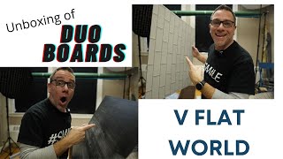 Unboxing of the "Duo Boards" from "V Flat" world. Worth the money? #vflat #vflatwolrd