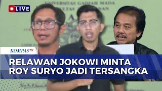 Relawan Jokowi dan Roy Suryo Saling Lapor soal Ijazah Jokowi, Bagaimana Respons Polisi?