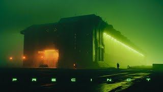 PRECINCT  Blade Runner Ambience  Atmospheric Cyberpunk Ambient Music  Deep Relaxing Soundscape