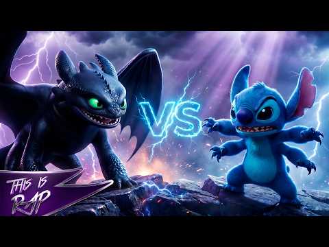 STITCH vs TOOTHLESS. Rap Battle | This is Brayan