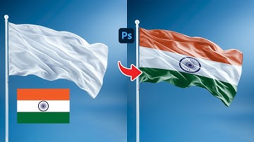 Photoshop 2025 Tips   How to make flag mockup in Photoshop