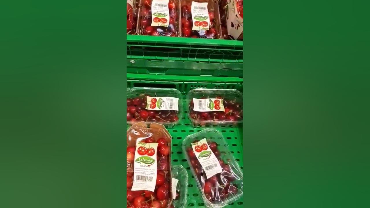 Италия, черешня из региона Пулия, цена почти 12 Евро за кг😳. - YouTube