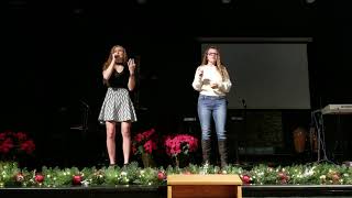 Noel Sung By Alexia Grace 16 And Signed By Elise Hopkins 18 Lauren Daigle Version