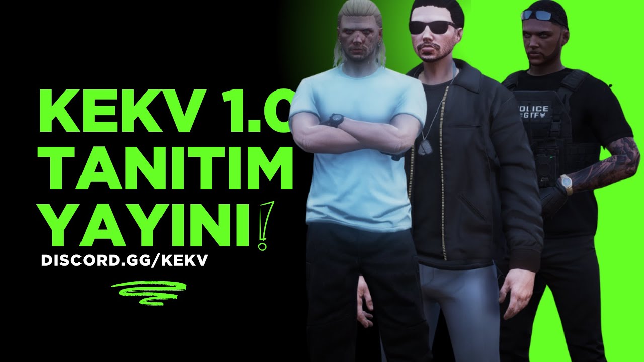 KEKV 1.0 Tanıtım Yayını | discord.gg/kekv