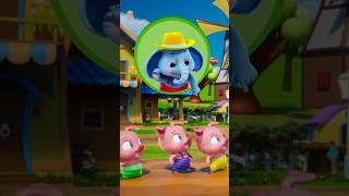 Five Little Piggies, Counting Fun #nurseryrhymes #shorts