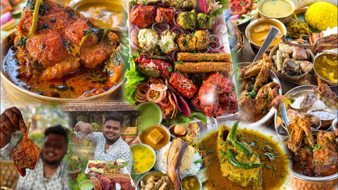 কাশ্মীরি পোলাও মাটকা মটন বাঙালি থালী দিয়ে সরাই খানা কটেজ ধাবা তে ভুরিভোজ | চিকেন তন্দুরি 