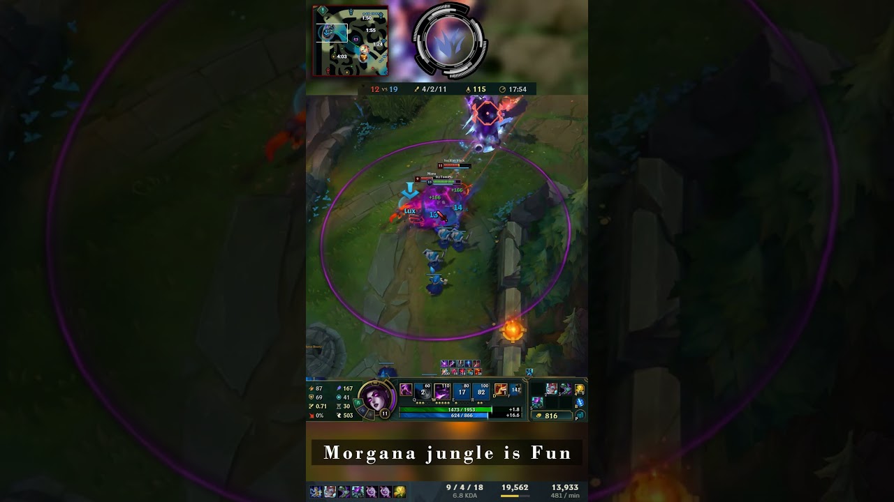 Try Morgana jungle | League of Legends Clips