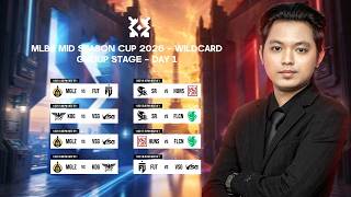 MSC X EWC WILD CARD 2026 DAY 1 (  Restream )