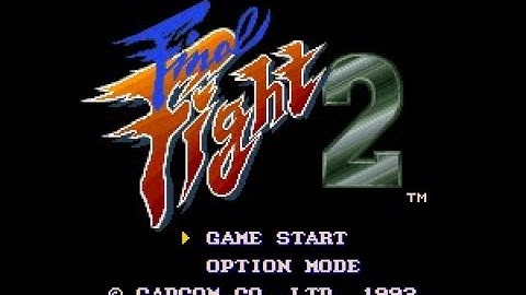 Final Fight 2 (SNES) - Intro