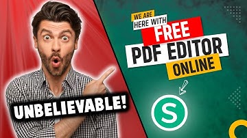Best Free PDF Editor Online 2025 | Edit, Merge & Sign PDFs with Sejda