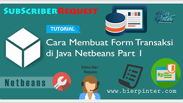 Cara Membuat Form Transaksi Java Netbeans Part 1