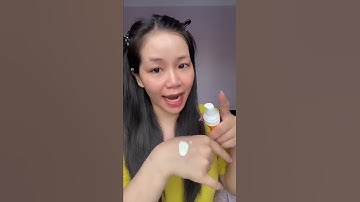 Cách bôi kem chống nắng Laroche-Posay khum bị vón!! #shorts