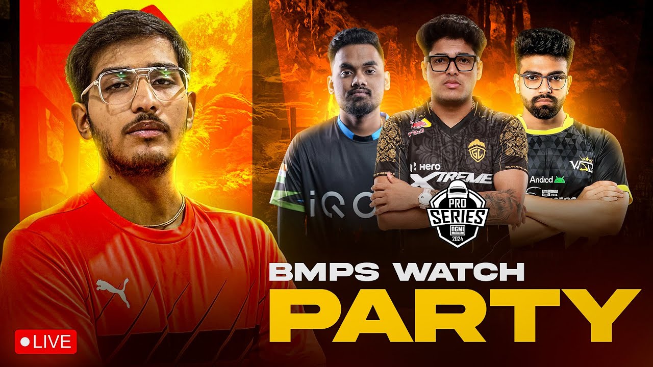 BGMI iQOO BMPS Semi Finals Day 3 Watch Party | Will Godlike Qualify for Finals? | Live Analysis🔥