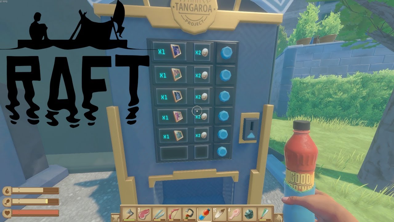 【Raft】水上都市に上陸したら自動販売機あるんだけどwww #17【すとぷり】