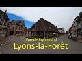 Wandering around  lyonslafort in normandy one of the most beautiful villages of france