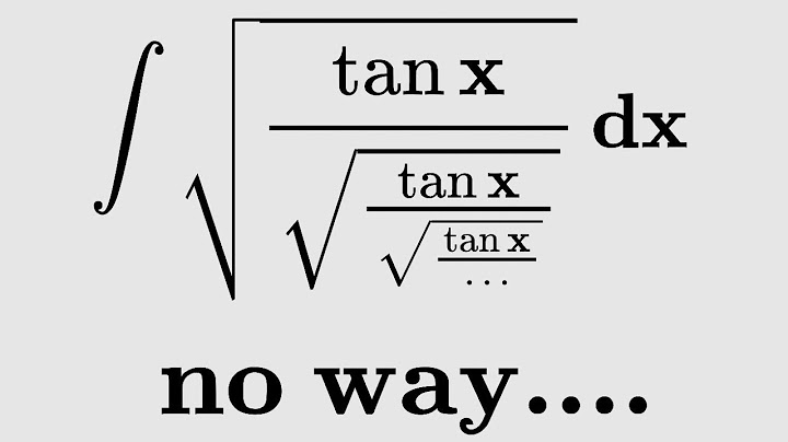 Solving an infinitely nested trig integral 