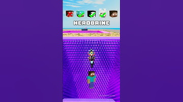 NOOB vs PRO vs HACKER vs HEROBRINE Car Jump Challenge! 😱 🚗 #shorts #beamngdrive