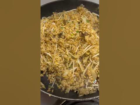 Steak Fried Rice and Egg Foo Young from leftover steak, rice, and gravy