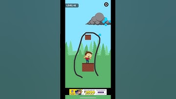 Draw to save level 45  #gaming #shortsvideo #drawtosave #savetheboy #satisfying