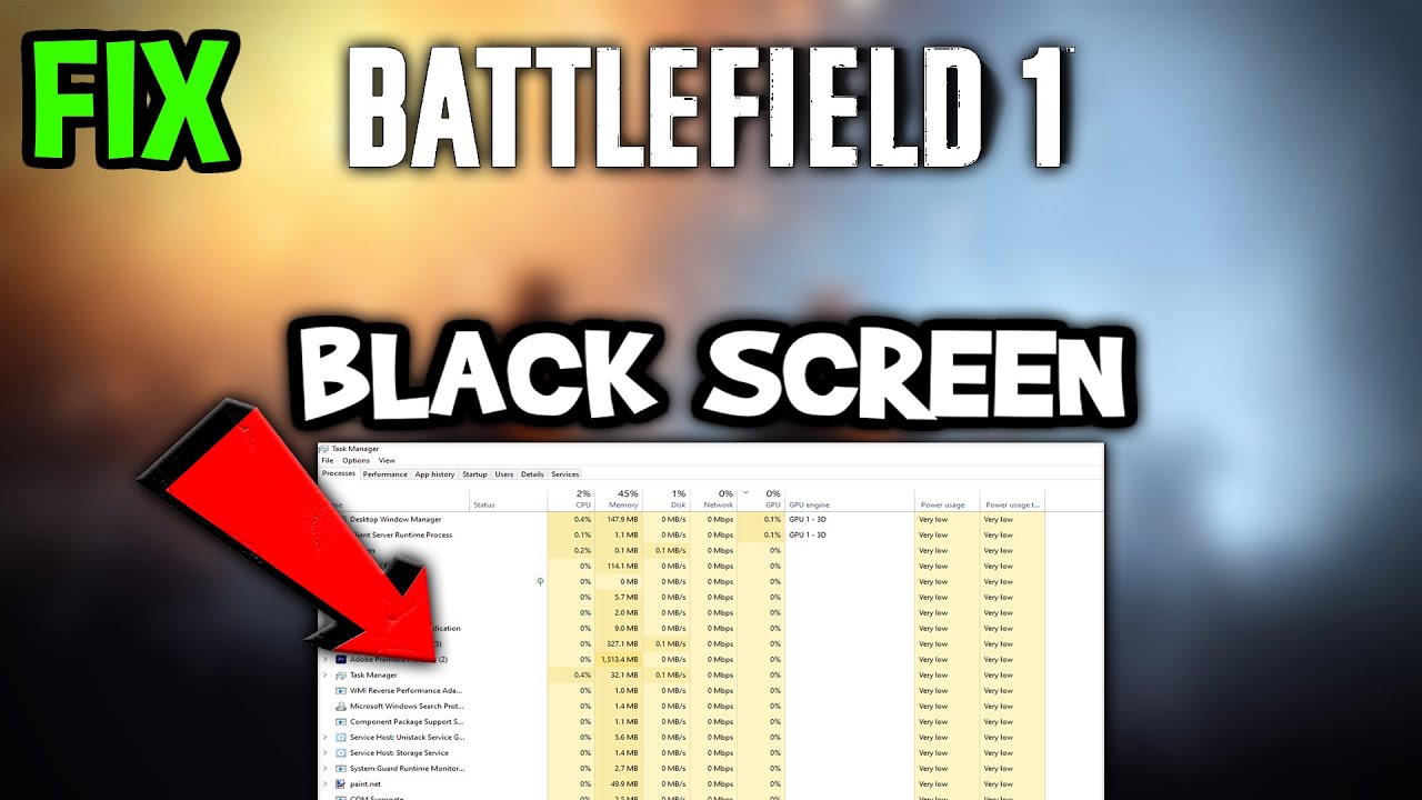Battlefield 1 – How to Fix Black Screen & Stuck on Loading Screen - YouTube