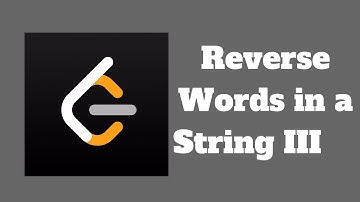 LeetCode Algorithms Easy: Reverse Words in a String III