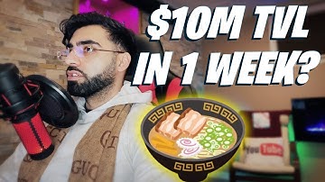 RAMENSWAP DID $10M IN TOTAL VALUE LOCKED WITHIN THEIR FIRST WEEK?! | RAMEN TOKEN HUGE DIP RIGHT NOW!