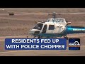 Police helicopters cutting corners over Phoenix neighborhood