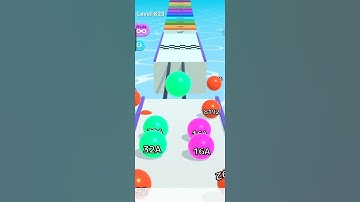 How to play Ball Run 2048 level 823 #ballrun #5minutestech #level823 #games #gameplay #walkthrough