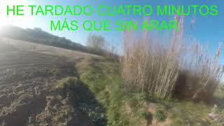 Rutas MTB por Rivas. Alternativa por casa Eulogio arado