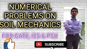 Soil mechanics /Geotechnical engineering numerical problems