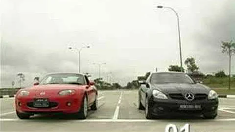 MX-5 Miata vs Mercedes SLK