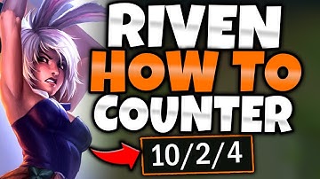 RIVEN TOP HOW TO 100% SHRED TEEMO MAINS! (THIS IS HOW) - S12 RIVEN GAMEPLAY! (Season 12 Riven Guide)